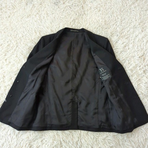 Traje Chaqueta a Medida Y's Yohji Yamamoto Negro Talla S Japonés de Japón - Imagen 6 de 9