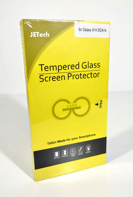 JETech Tempered Glass Smartphone Screen Protector Galaxy A14 5G/!14 - New!