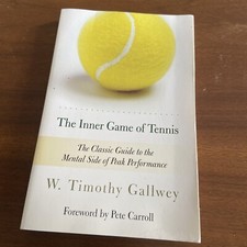 THE INNER GAME OF TENNIS 1997 PAPERBACK BOOK W TIMOTHY GALLWEY CLASSIC REVISED