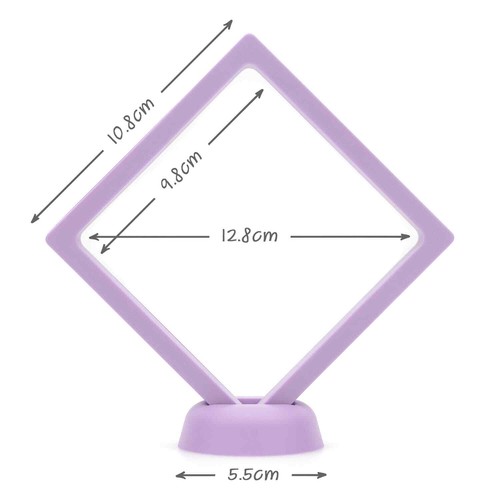 Schweberahmen 3D Display Schmuck Anhänger Münze Ring Box Etui & Ständer 5er-Pack UK - Bild 53 von 89