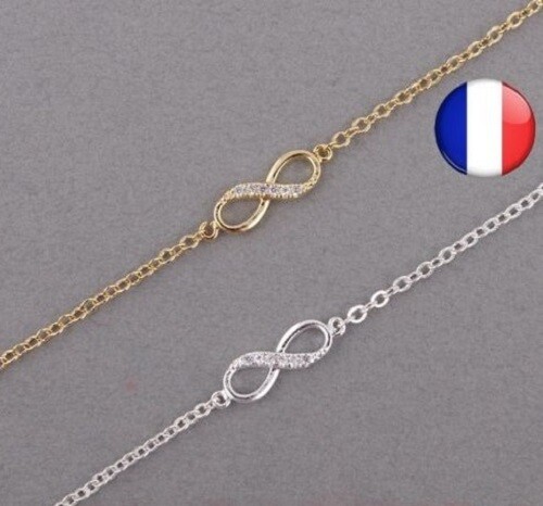Infinity Bracelet The Universal Symbol for Endless love Timeless Symbol Bracelet - Picture 8 of 15