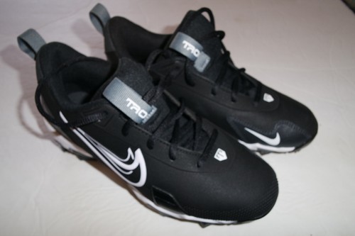 Größe 4Y Nike Force Trout 9 Keystone Kinder Baseball Stollen FB9731-001 schwarz/weiß - Bild 8 von 9