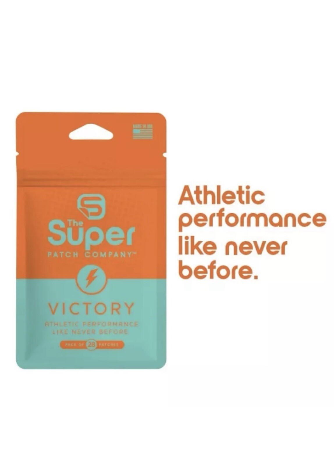 The Super Patch Company:The Liberty Patch Pack of 28 Patches"Feel Stable Steady"