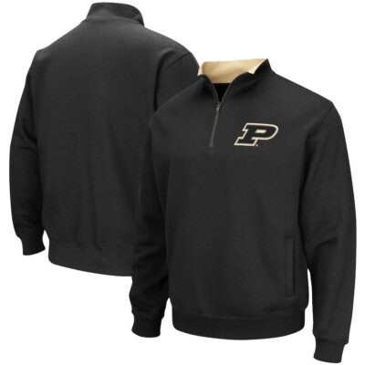 Purdue Boilermakers NWT Pullover Jacket Colosseum Tortugas Quarter-Zip 2XLT