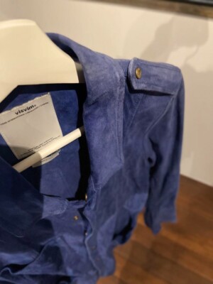visvim SUNDANCE SHIRT SUEDE IT