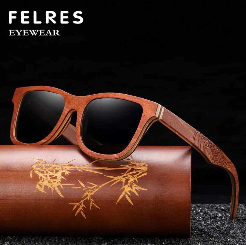 Wood frame sunglasses outlet