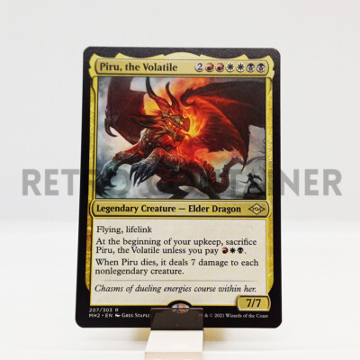 MTG Magic MH2 MODERN HORIZONS 2 - 1x EN NM 207 Piru the Volatile