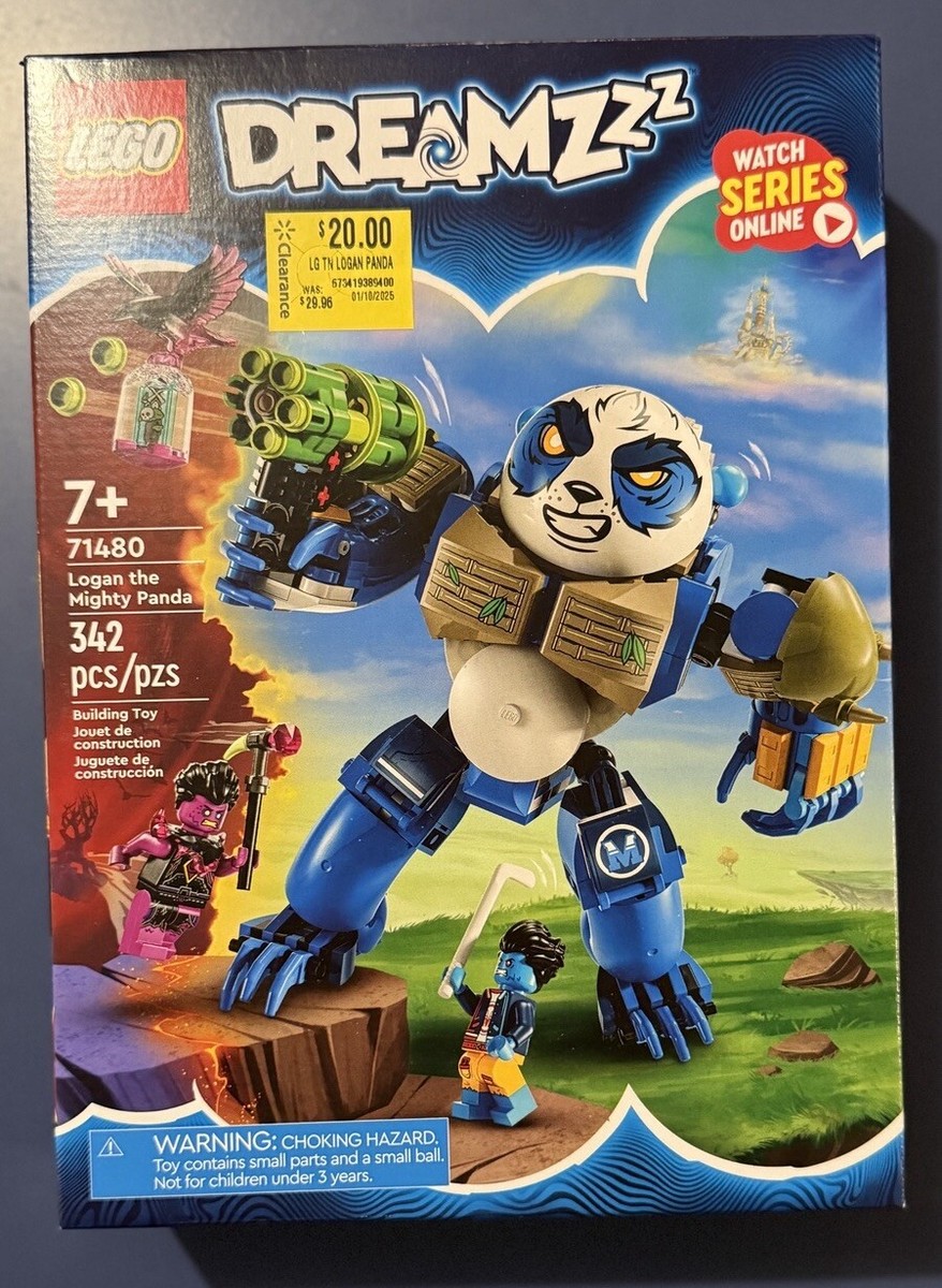 LEGO 71480 Dreamzzz: Logan The Mighty Panda (Brand New & Sealed