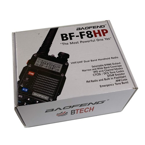 Baofeng BF-F8HP (UV-5R 3Rd Gen) 8 Watt Dual Band Zweiwege Funkgerät (136-174Mhz VHF & - Bild 6 von 7
