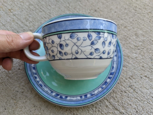 Mikasa Susanne 💙 Coffee Tea Cup & Saucer Set ☕ SL104 - Picture 3 of 7