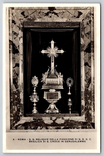 RPPC Jerusalem Basilica De Santa Croce In Gerusalemme Postkarte, J6