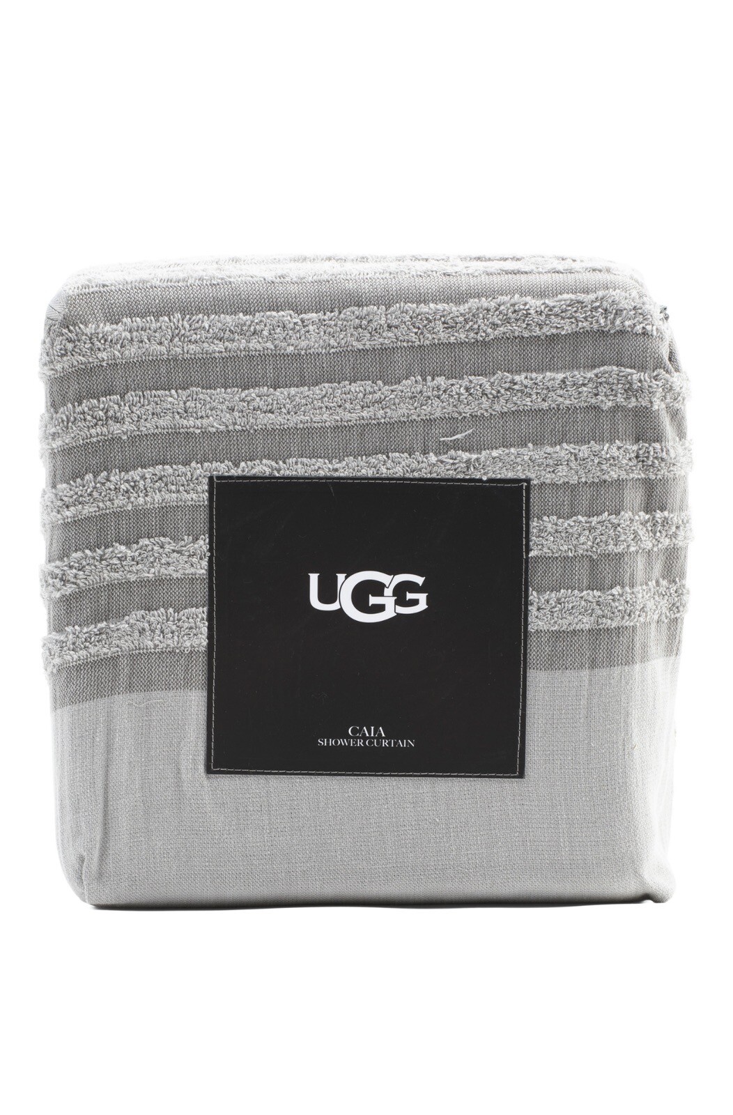UGG Caia Towel Stitched Shower Curtain 72”X84 “Gray 100 Cotton eBay