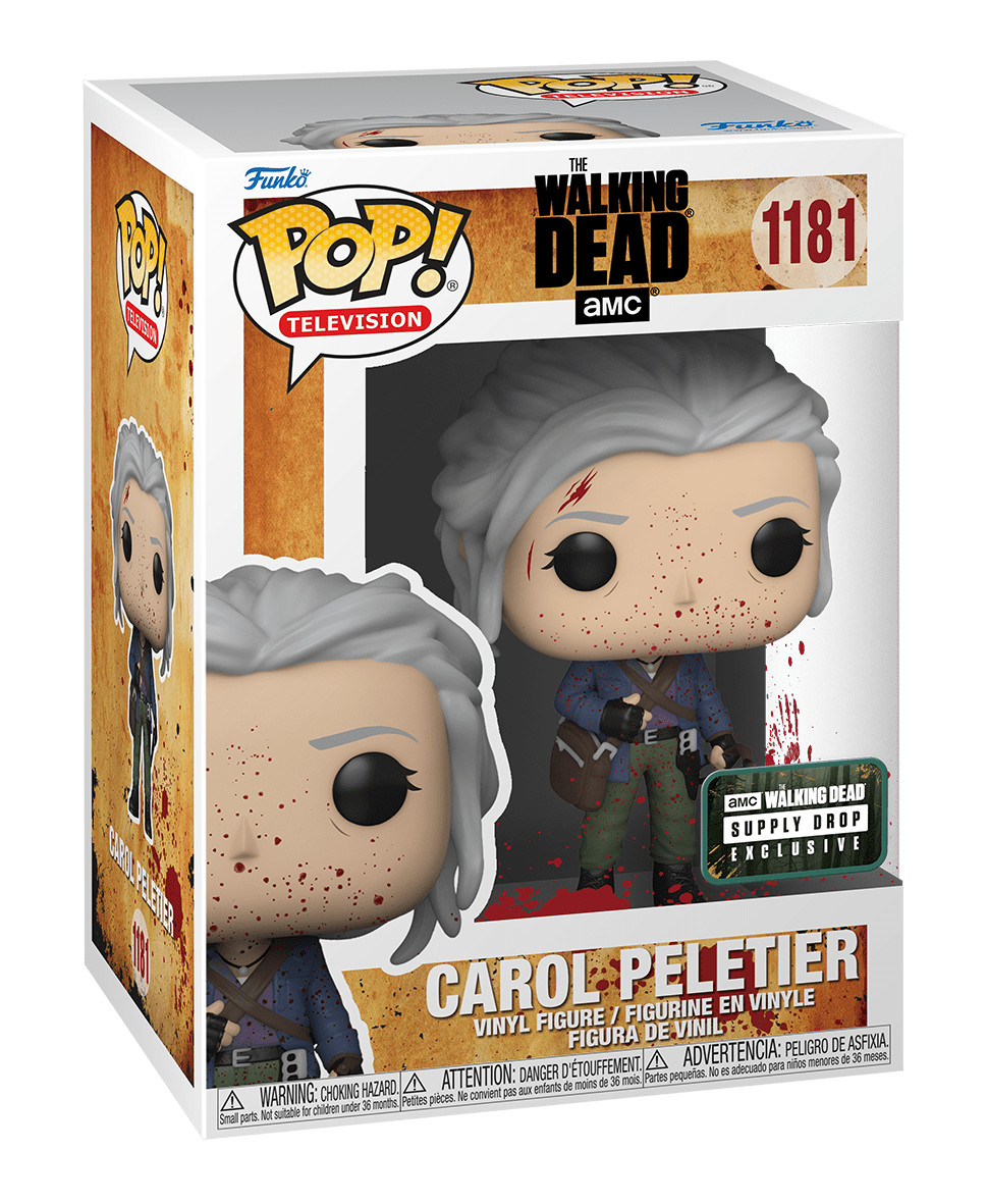 Funko Pop! Television The Walking Dead 1181 Carol Peletier Bloody Supply Drop