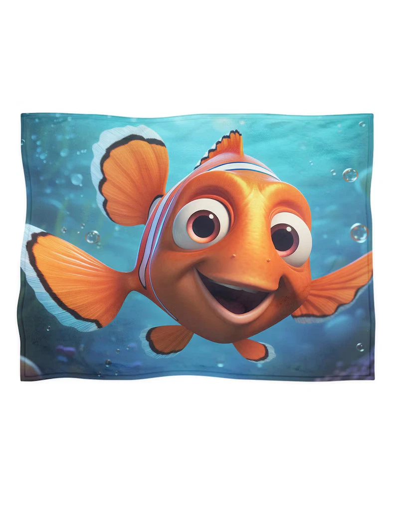 Finding Nemo Blanket Disney Fleece Blanket Home Decor
