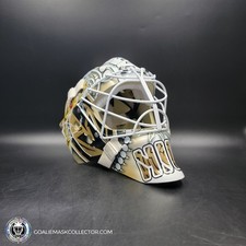 Adin Hill Goalie Mask Unsigned V4 2023 Las Vegas CUP Edition Game 3 Alien