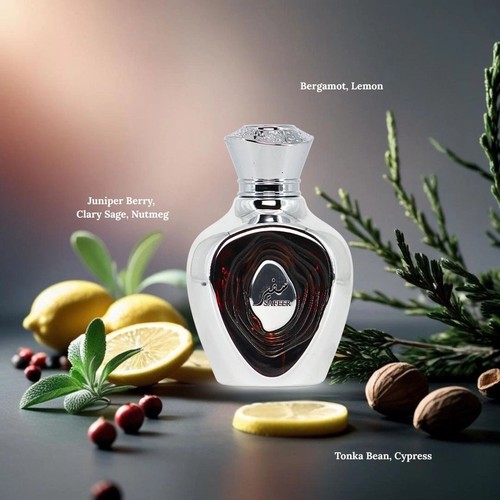 Niche Emarati Safeer Eau De Parfum Spray 100ml (3.4 oz) by Lattafa - Picture 5 of 7
