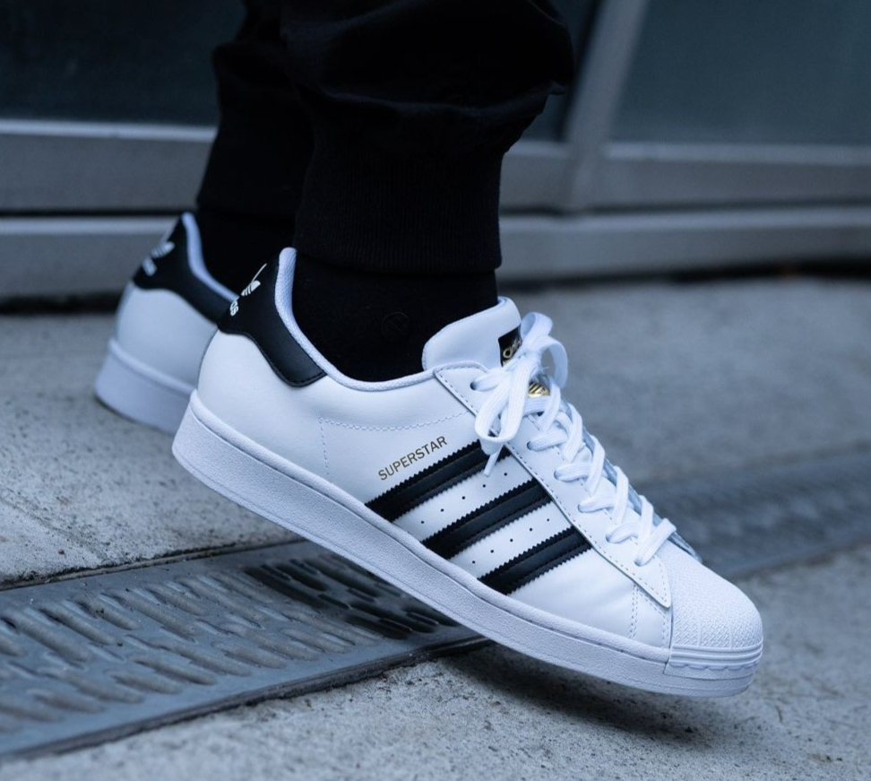 Size 6 - adidas Superstar Footwear White Black for sale online | eBay