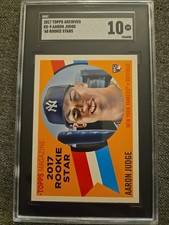 2017 Topps Archives 1960 Topps Rookie Stars #RS-9 Aaron Judge RC Gem Mint SGC 10