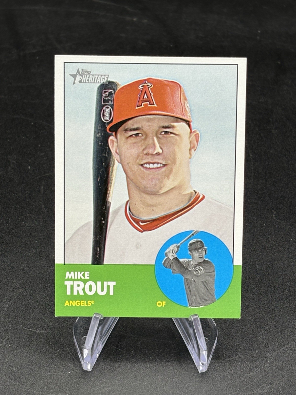 Pack Fresh 2012 Topps Heritage - Mike Trout #207 Pack Fresh