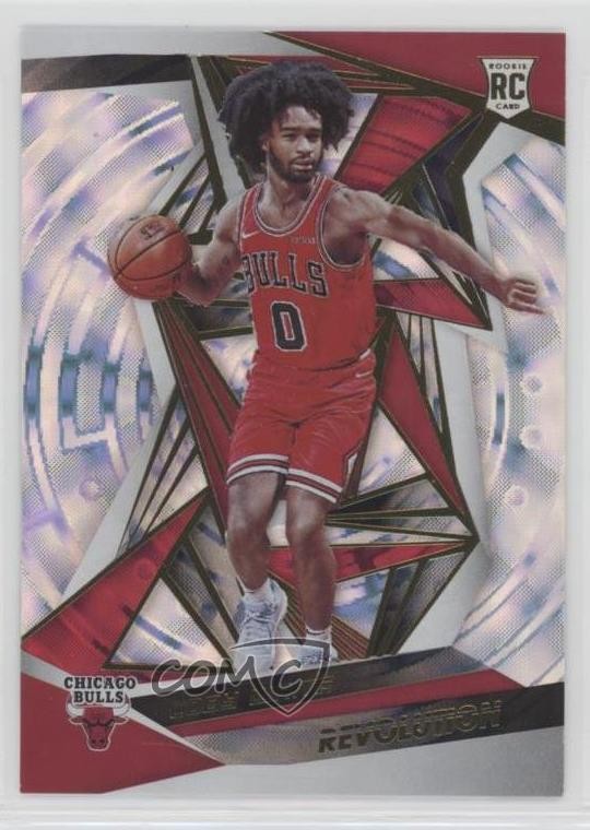 2019-20 Panini Revolution Rookies Fractal Coby White #106 5ya