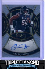 2025 Panini Select Grady Jarrett Signatures Auto Bears AB48