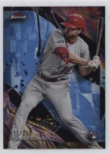 2024 Topps Finest Uncommon Sky Blue Refractor 217/250 Nolan Schanuel #182 18yu