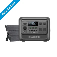 BLUETTI Elite 100 V2 1024Wh Power Station+100W Solar Panel Kit for Camping Trip