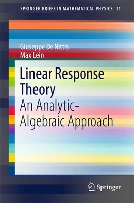 Giuseppe De Nittis (u. a.) | Linear Response Theory | Taschenbuch | Englisch | x