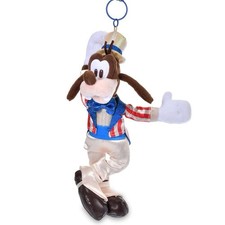 Disney Store Goofy Plush Keychain Shinsaibashi PARCO Limited Osaka Japan NEW