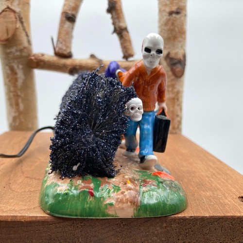 Dept 56 Snow Village Halloween "Iluminando Halloween" Accesorio Iluminado - Imagen 6 de 19