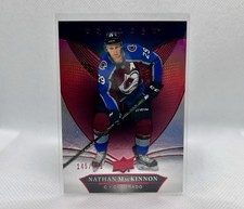 2018-19 Upper Deck Trilogy Nathan MacKinnon Red Foil /425 Avalanche #30