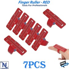 Dental Endo Finger Ruler Gauge Ring Span Measure Scale Endodontic Instrument Red