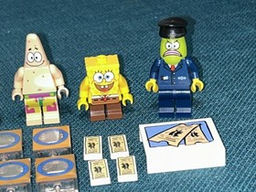 LEGO SpongeBob SquarePants 3830 Bikini Bottom Express Bus Incomplete w/Figures