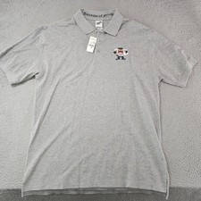 Warner Bros Studio Store Polo Shirt Mens Medium Taz Manager Embroidered Shirt