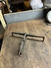 Antique Gunn Pittsburgh PA Crosscut Hand Saw Bench Vice Clamp Sharpener Tool USA