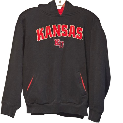 Kansas University KU Jayhawks Navy Blue Hoodie Youth XL - Bild 1 von 3