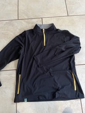 Chubbies Mens Black 1/4 Zip Pullover Sweatshi...