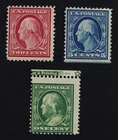 CKStamps: US Stamps Collection Scott#374 Mint NH OG #375 378 Mint H OG