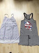 Set 2 STK. Damen Nachthemd Schlafanzug Gr. S