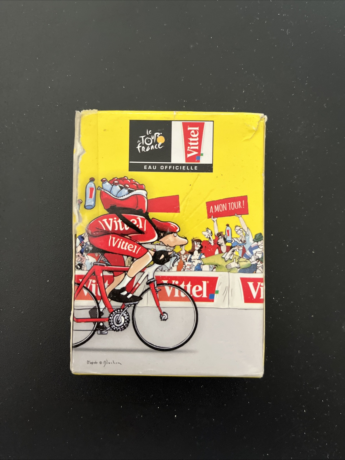 Jeu De 54 Cartes Tour De France Vittel Eau  Cyclisme Très Bon État