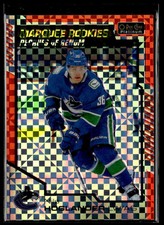 2020-21 O-Pee-Chee Platinum Orange Checkers Nils Hoglander 12/25 Vancouver