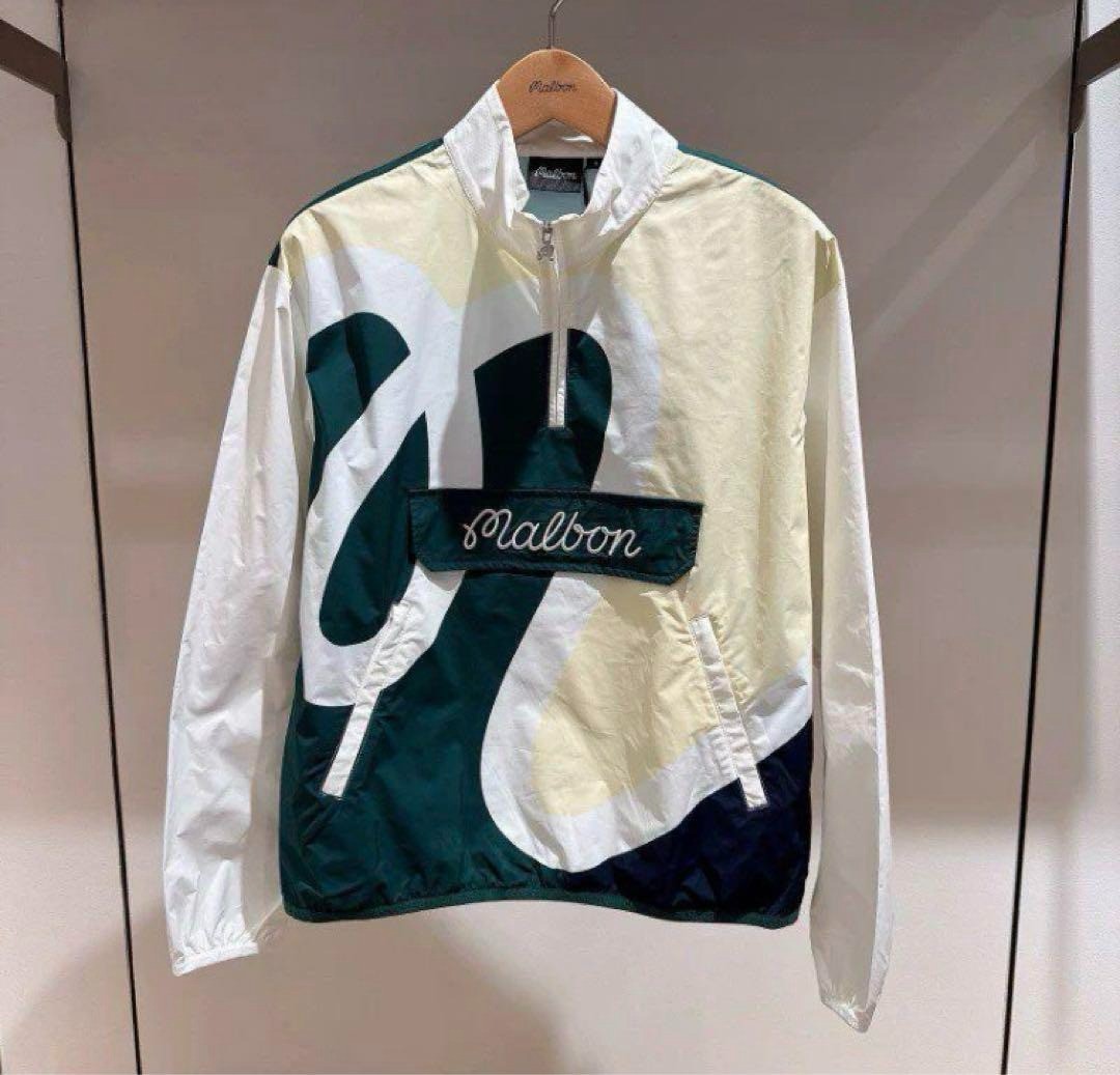 Malbon Golf Curb Women's Golf Long Sleeve Half-Zip Anorak Jacket