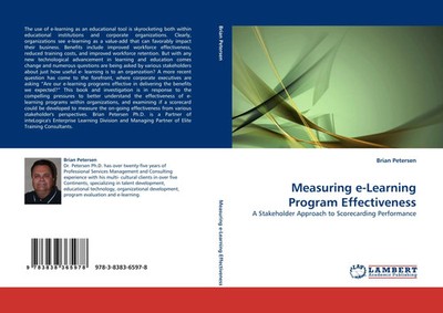 Brian Petersen | Measuring e-Learning Program Effectiveness | Taschenbuch (2010)