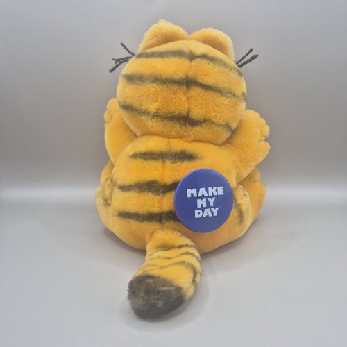 Garfield Dakin Peluche Ventosa Ventana Adhesivo Gato Peluche De Colección 1978/81 - Imagen 3 de 4