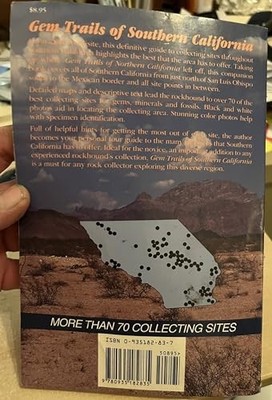 Gem Trails of Southern California - Paperback By James R. Mitchell - GOOD