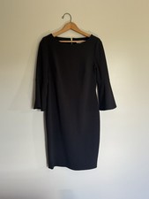 Little Black Calvin Klein Dress Size 10 With Bell Sleeves