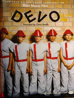 2025 DEVO ORIGINAL (UNFRAMED) magazine PROMO AD 20 x 13