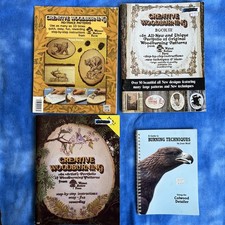 4 Woodburning Books & Patterns - Creative Woodburning, Walnut Hollow Farm