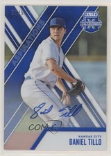 2017 Panini Elite Extra Edition Aspirations Blue 37/50 Daniel Tillo Auto no9