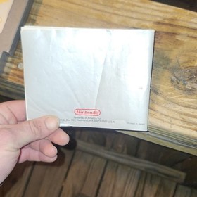 Nintendo Metroid NES Game Cartridge with Manual and sleeve 